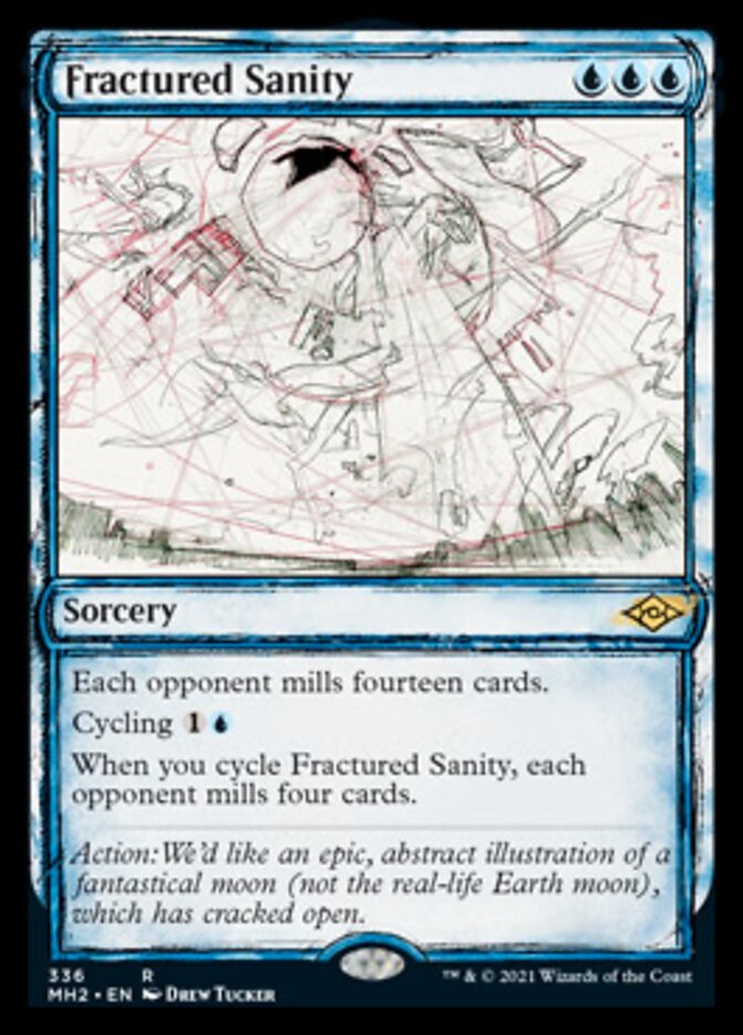 Fractured Sanity (Sketch) [Modern Horizons 2]