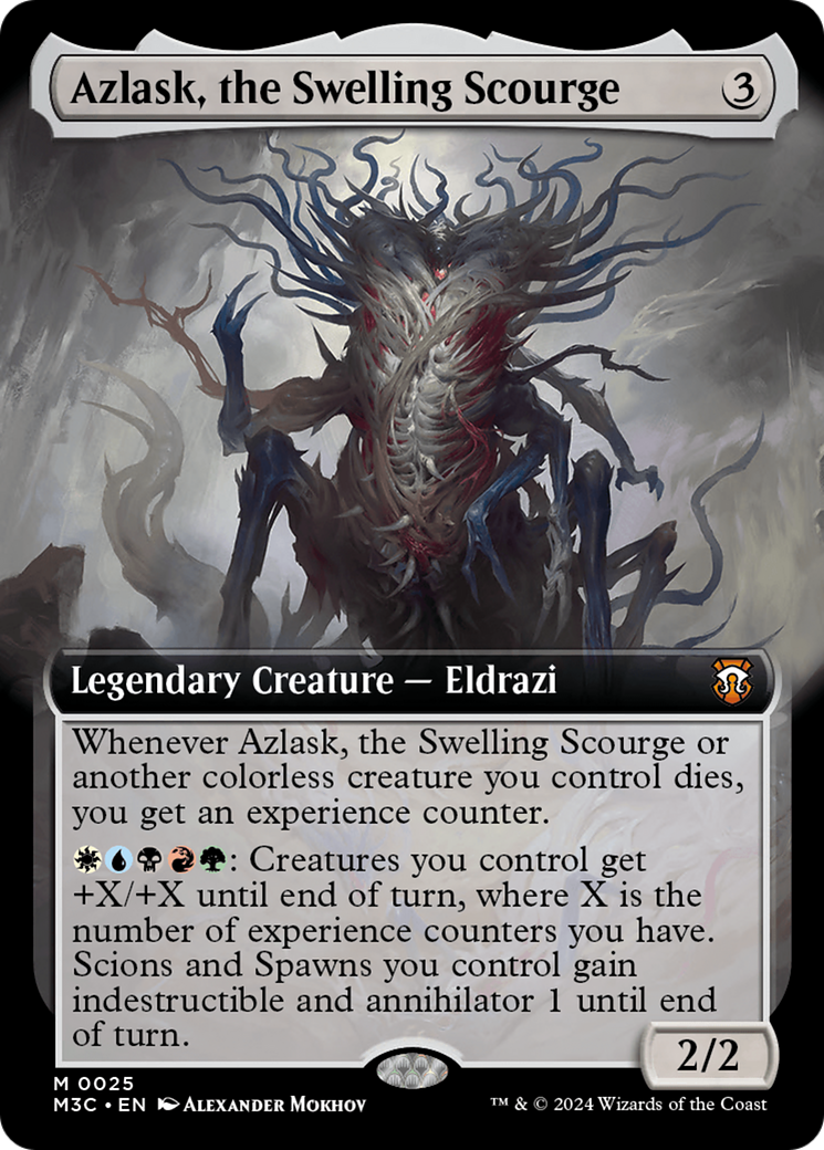 Azlask, the Swelling Scourge (Extended Art) [Modern Horizons 3 Commander] | Event Horizon Hobbies CA