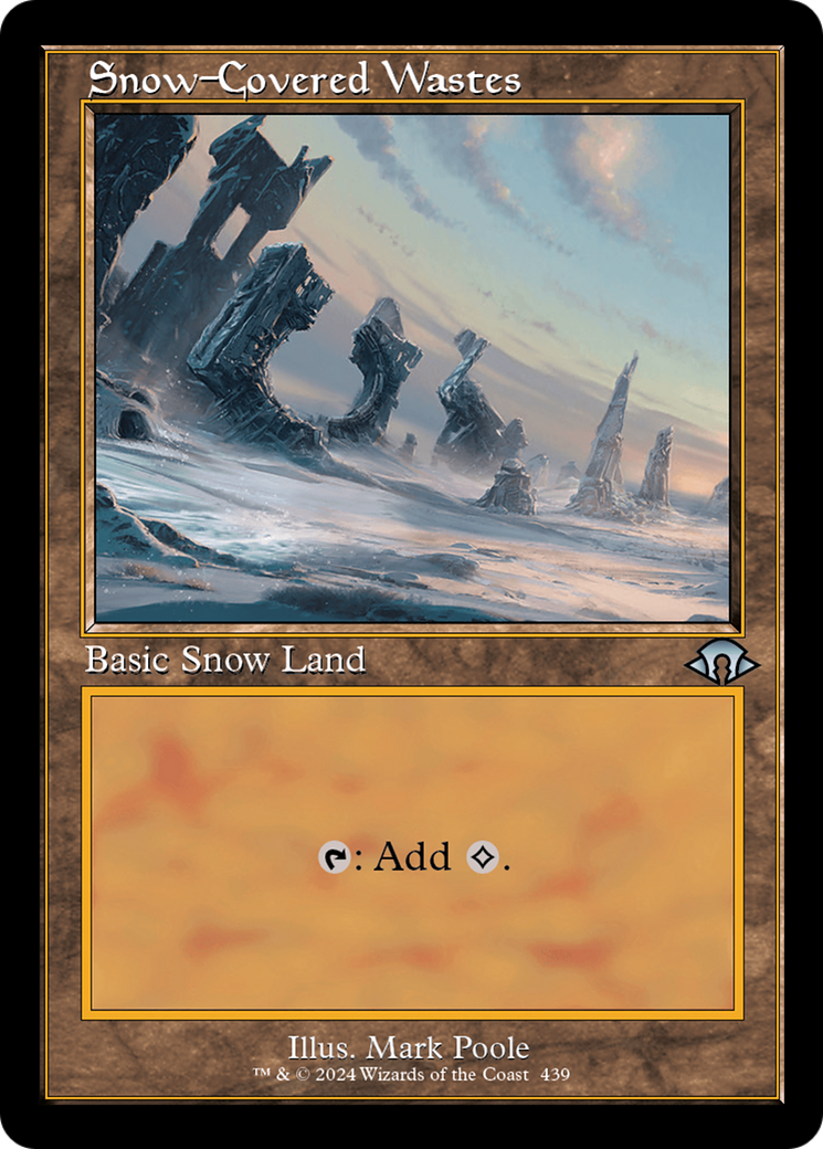 Snow-Covered Wastes (Retro) [Modern Horizons 3] | Event Horizon Hobbies CA