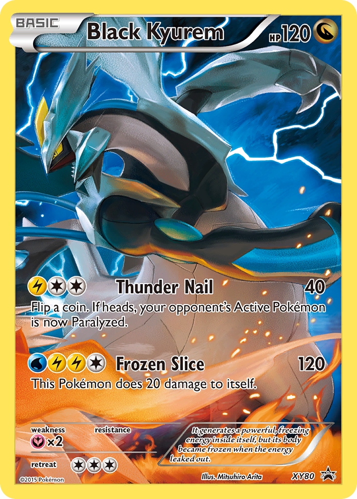 Black Kyurem (XY80) (Full Art Promo) [XY: Black Star Promos] | Event Horizon Hobbies CA