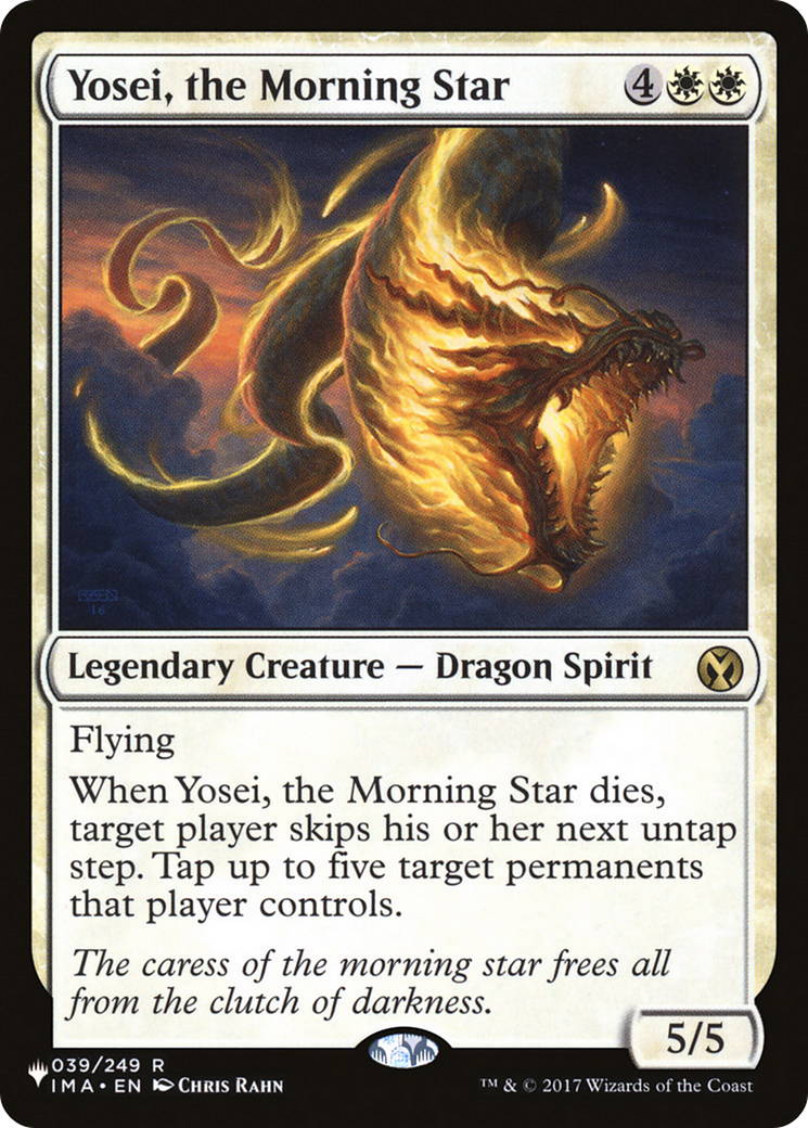 Yosei, the Morning Star [The List Reprints] | Event Horizon Hobbies CA