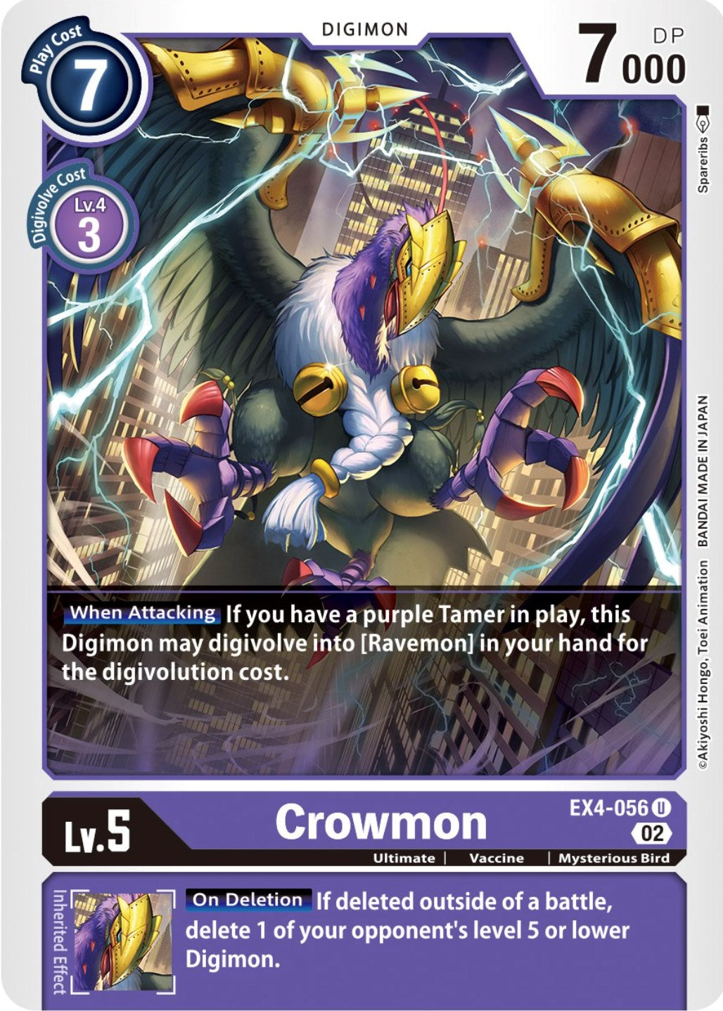 Crowmon [EX4-056] [Alternative Being Booster] | Event Horizon Hobbies CA