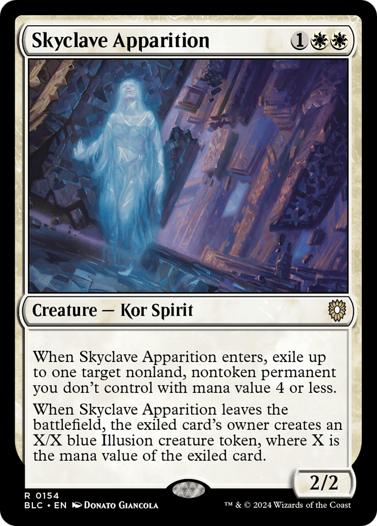 Skyclave Apparition [Bloomburrow Commander] | Event Horizon Hobbies CA