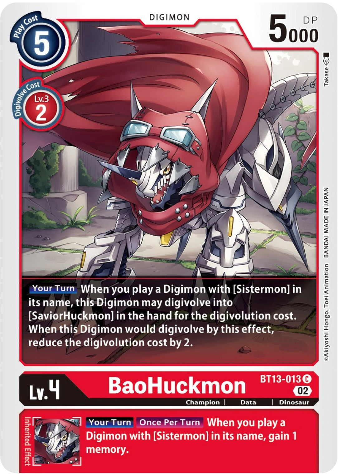 BaoHuckmon [BT13-013] [Versus Royal Knights Booster] | Event Horizon Hobbies CA