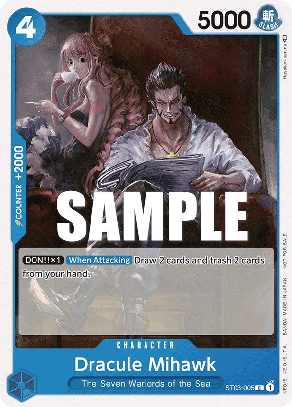 Dracule Mihawk (Tournament Pack Vol. 4) [One Piece Promotion Cards] | Event Horizon Hobbies CA