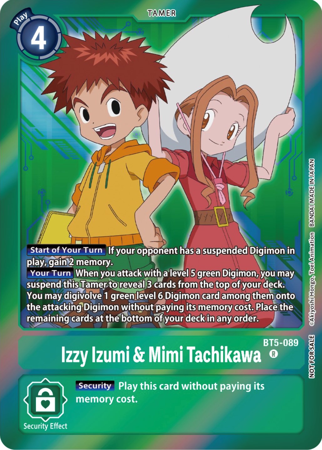 Izzy Izumi & Mimi Tachikawa [BT5-089] (Event Pack 5) [Battle of Omni Promos] | Event Horizon Hobbies CA