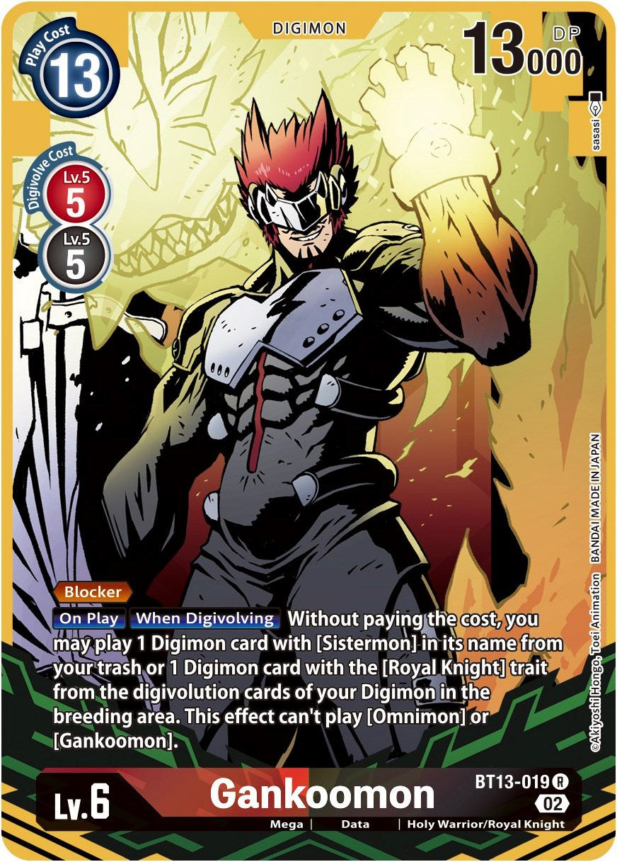 Gankoomon [BT13-019] (Alternate Art) [Versus Royal Knights Booster] | Event Horizon Hobbies CA