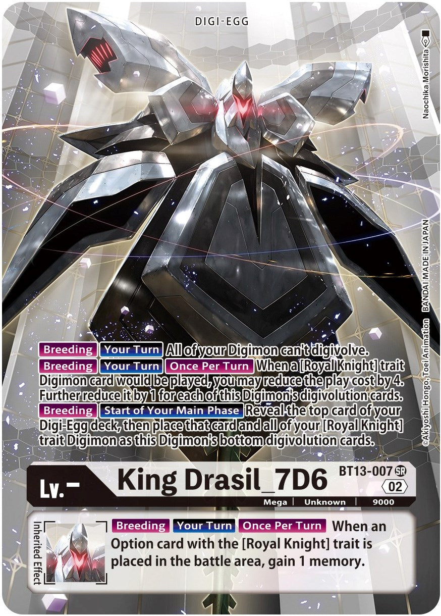 King Drasil_7D6 [BT13-007] (Alternate Art) [Versus Royal Knights Booster] | Event Horizon Hobbies CA