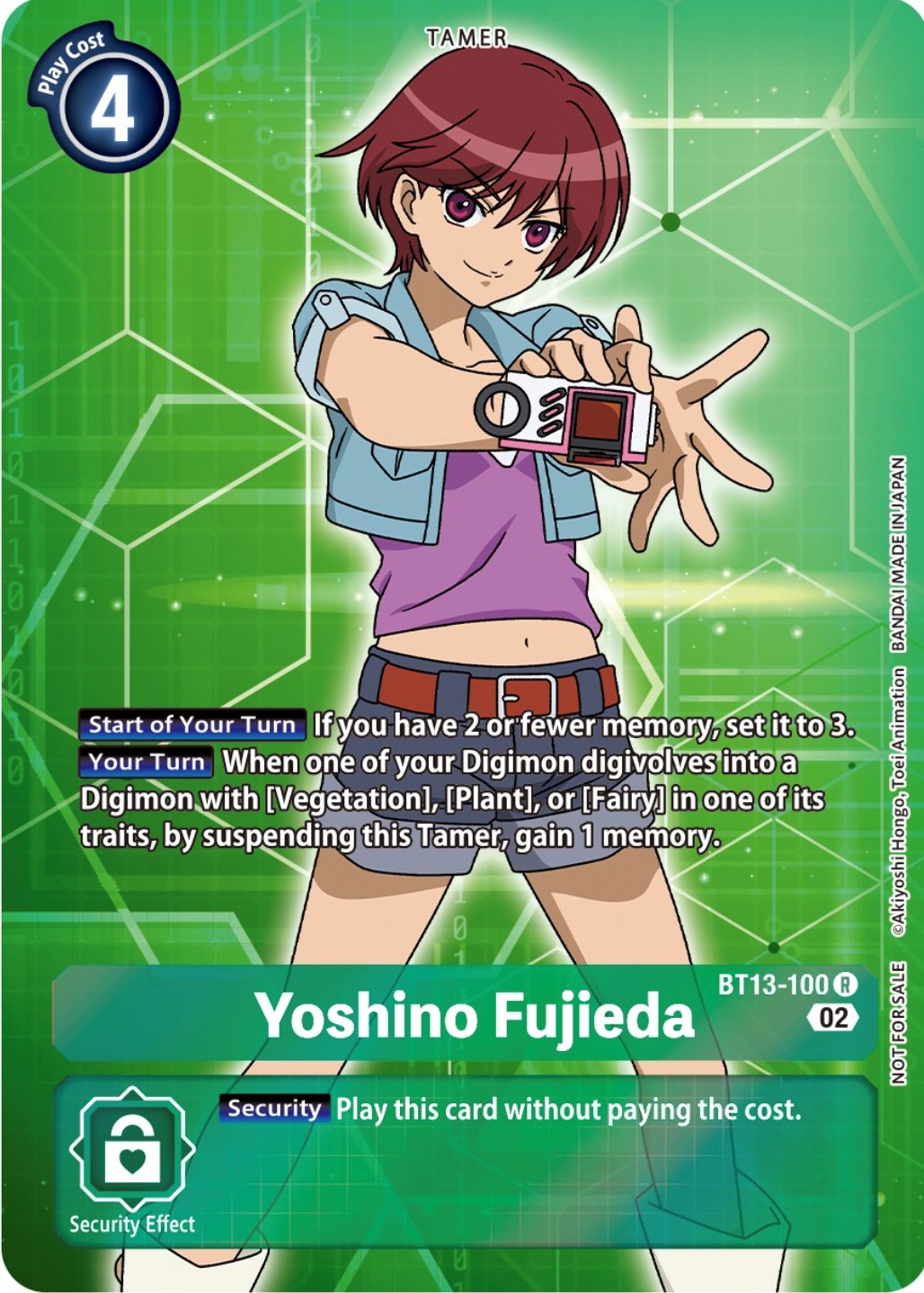 Yoshino Fujieda [BT13-100] (Box Topper) [Versus Royal Knights Booster] | Event Horizon Hobbies CA