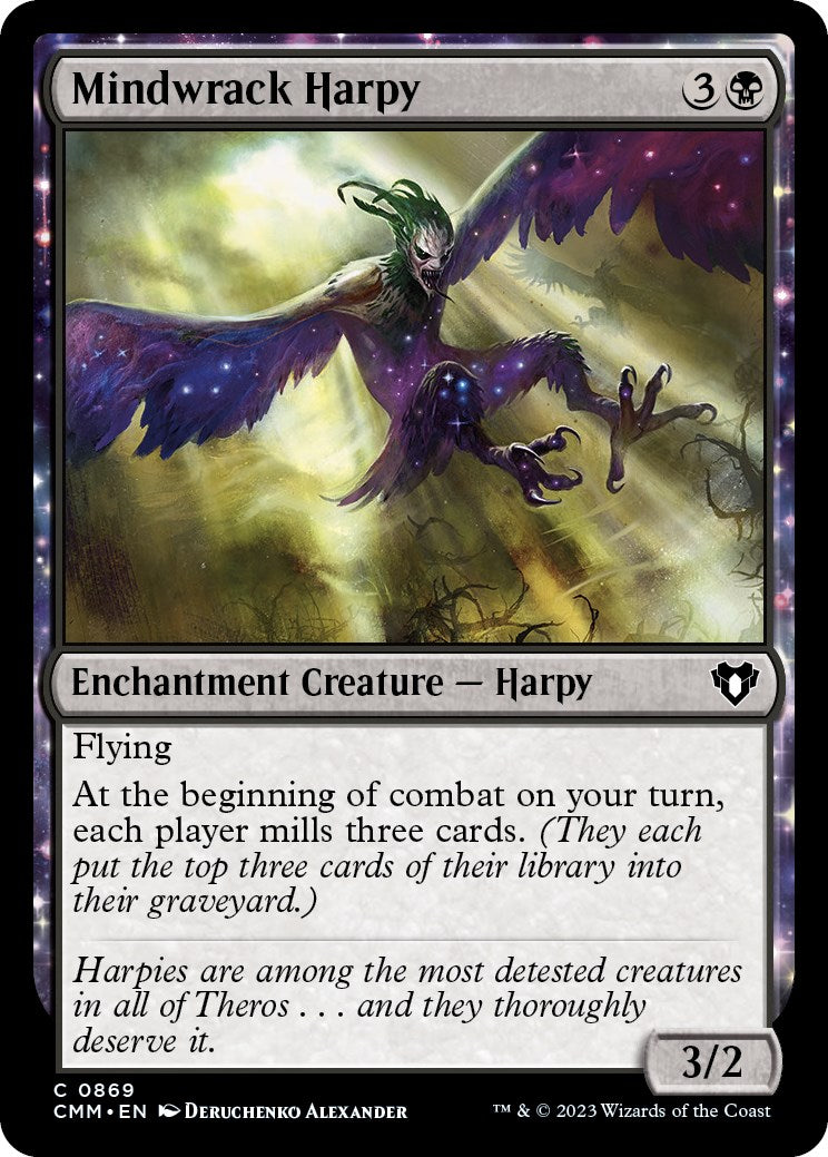 Mindwrack Harpy [Commander Masters] | Event Horizon Hobbies CA