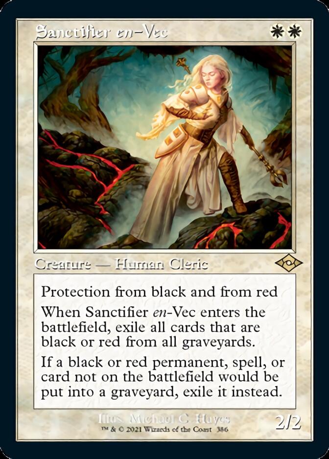 Sanctifier en-Vec (Retro Foil Etched) [Modern Horizons 2] | Event Horizon Hobbies CA