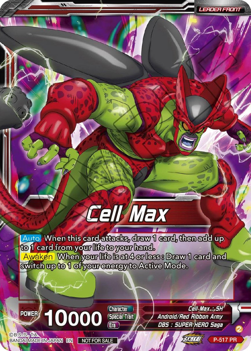 Cell Max // Cell Max, Devouring the Earth (P-517) [Promotion Cards] | Event Horizon Hobbies CA