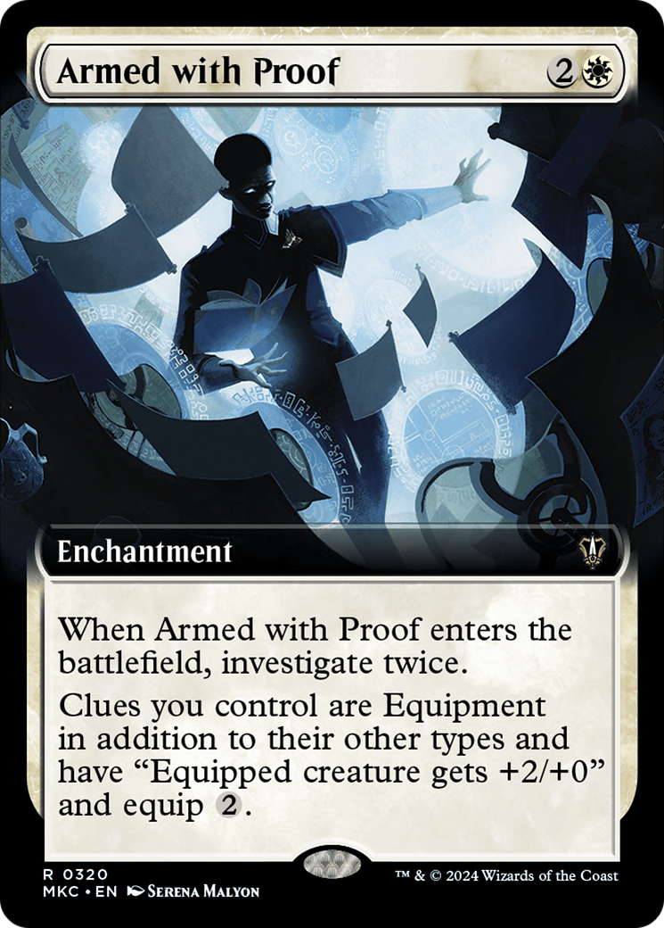 Armed with Proof (Extended Art) [Murders at Karlov Manor Commander] | Event Horizon Hobbies CA