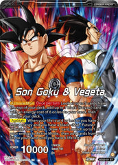 Son Goku & Vegeta // SSB Vegito, Shining Warrior (SD23-01) [Critical Blow] | Event Horizon Hobbies CA