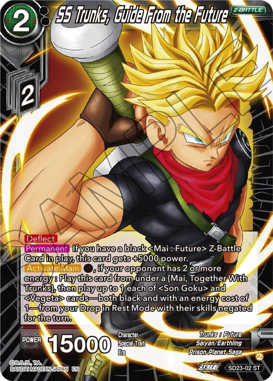 SS Trunks, Guide From the Future (SD23-02) [Critical Blow] | Event Horizon Hobbies CA