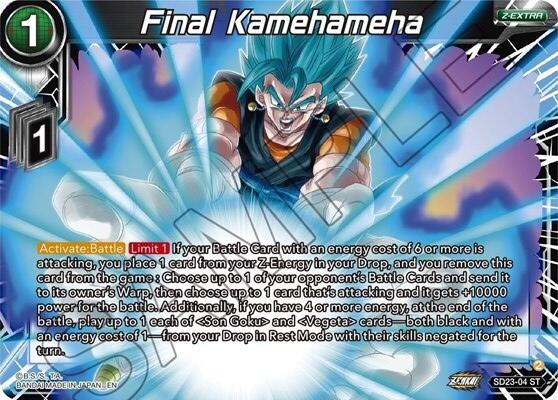 Final Kamehameha (SD23-04) [Critical Blow] | Event Horizon Hobbies CA