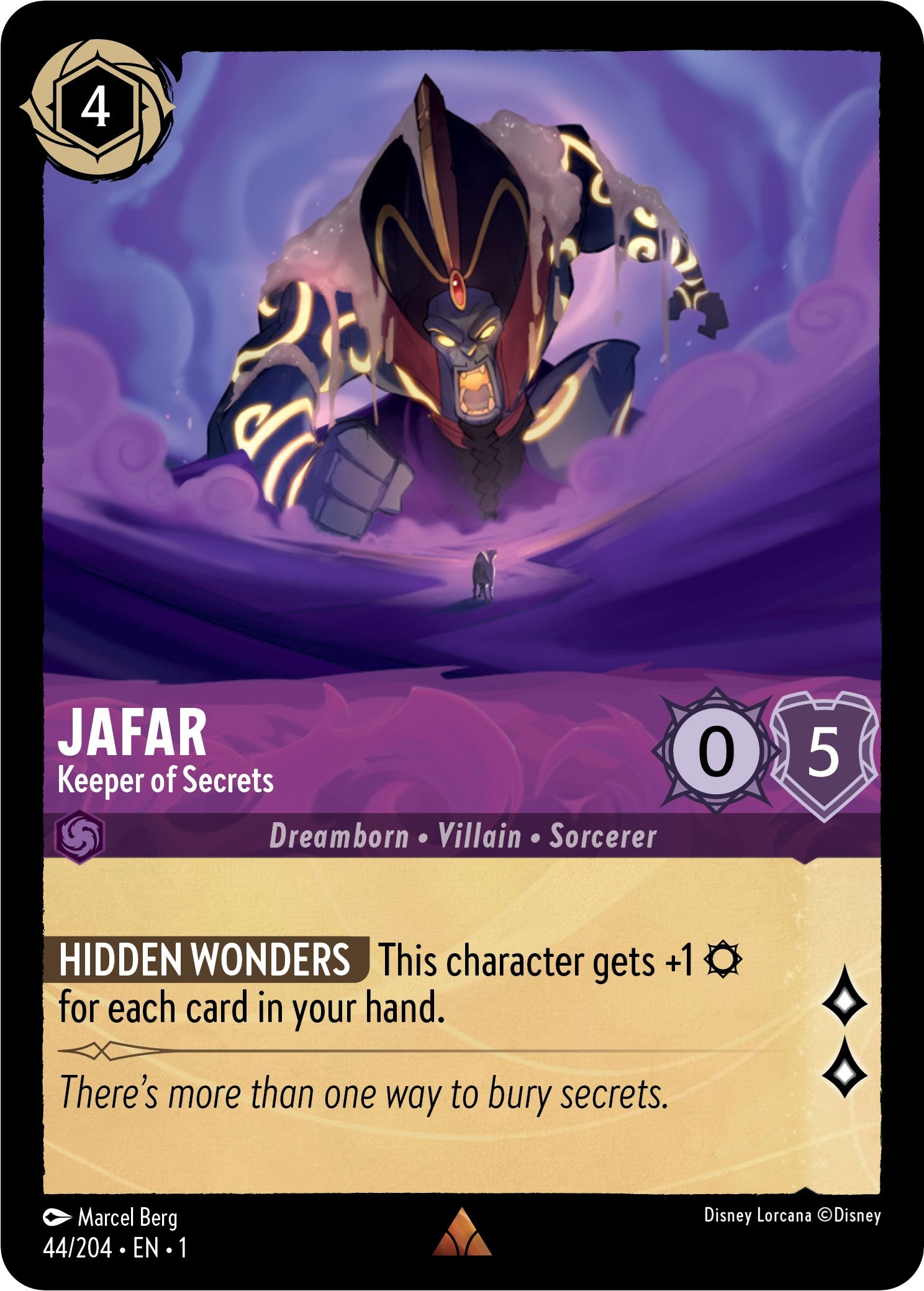 Jafar - Keeper of Secrets (44/204) [The First Chapter] | Event Horizon Hobbies CA