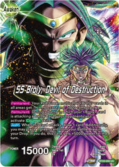 Broly & Paragus // SS Broly, Devil of Destruction (BT22-055) [Critical Blow] | Event Horizon Hobbies CA