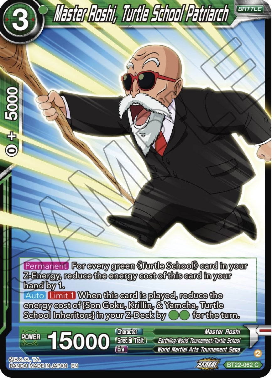 Master Roshi, Turtle school Patriarch (BT22-062) [Critical Blow] | Event Horizon Hobbies CA