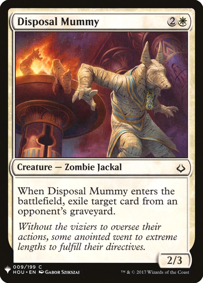 Disposal Mummy [Mystery Booster] | Event Horizon Hobbies CA