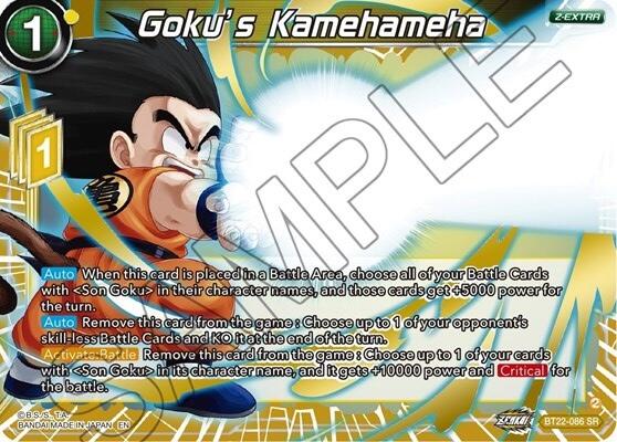 Goku's Kamechameha (BT22-086) [Critical Blow] | Event Horizon Hobbies CA