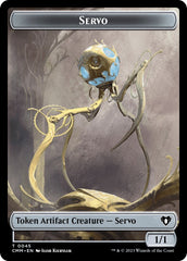 Servo // Ogre Double-Sided Token [Commander Masters Tokens] | Event Horizon Hobbies CA