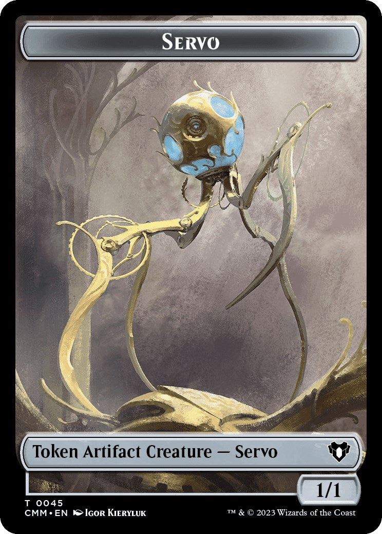 Servo // Thrull Double-Sided Token [Commander Masters Tokens] | Event Horizon Hobbies CA