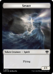 Spirit (0010) // Satyr Double-Sided Token [Commander Masters Tokens] | Event Horizon Hobbies CA