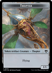 Thopter // Bird Illusion Double-Sided Token [Commander Masters Tokens] | Event Horizon Hobbies CA