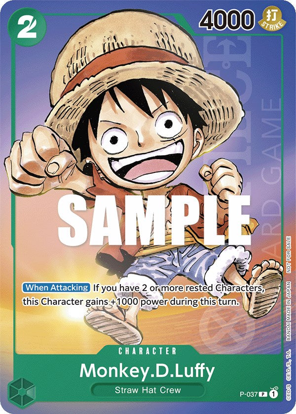 Monkey.D.Luffy (Gen Con 2023) [One Piece Promotion Cards] | Event Horizon Hobbies CA