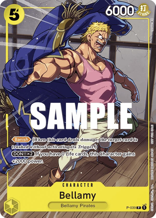 Bellamy (Pirates Party Vol. 4) [One Piece Promotion Cards] | Event Horizon Hobbies CA