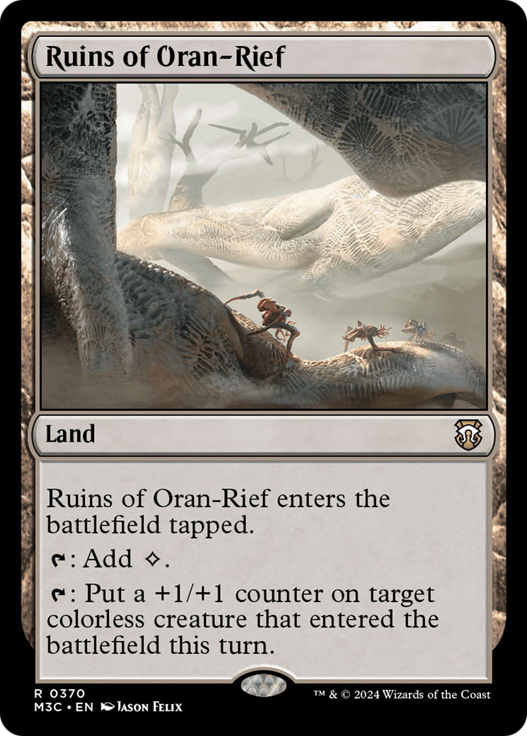 Ruins of Oran-Rief (Ripple Foil) [Modern Horizons 3 Commander] | Event Horizon Hobbies CA