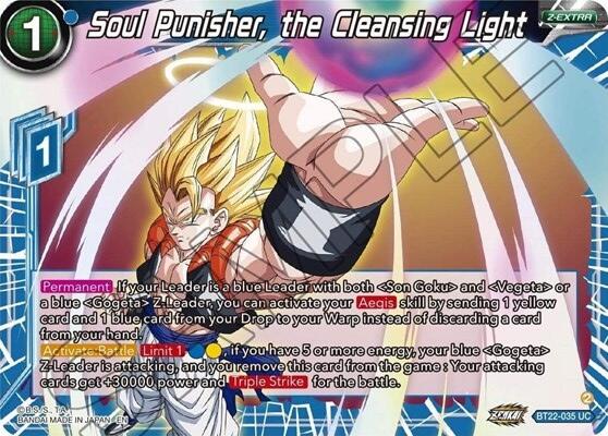 Soul Punisher, the Cleansing Light (BT22-035) [Critical Blow] | Event Horizon Hobbies CA