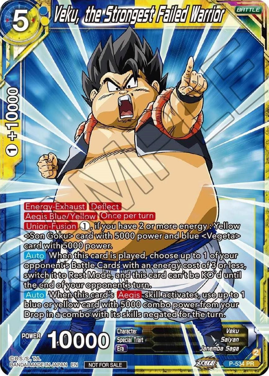 Veku, the Strongest Failed Warrior (Zenkai Series Tournament Pack Vol.5) (P-534) [Tournament Promotion Cards] | Event Horizon Hobbies CA