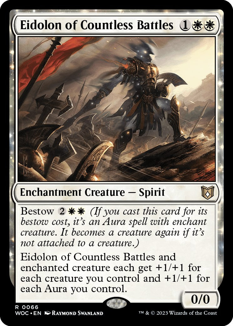 Eidolon of Countless Battles [Wilds of Eldraine Commander]