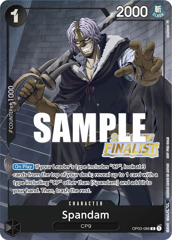 Spandam (Online Regional 2023) [Finalist] [One Piece Promotion Cards] | Event Horizon Hobbies CA