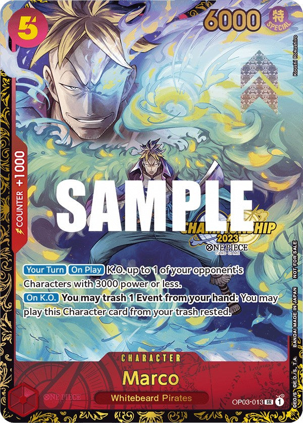 Marco (Championship 2023) [One Piece Promotion Cards] | Event Horizon Hobbies CA