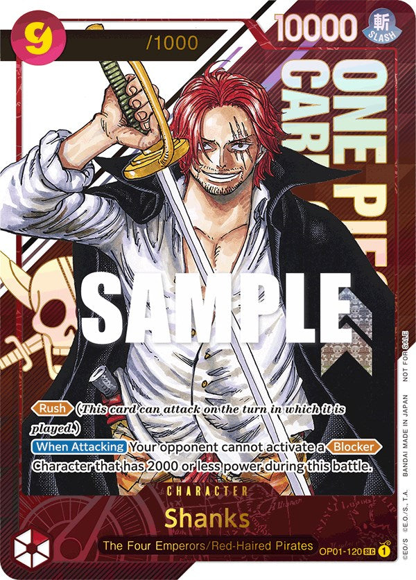 Shanks (Championship 2023) [Serial Number] [One Piece Promotion Cards] | Event Horizon Hobbies CA