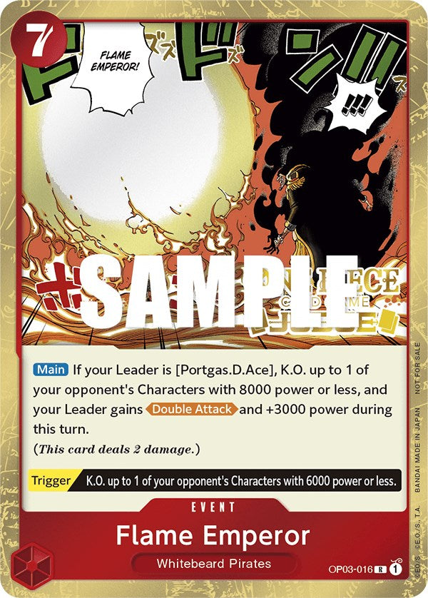 Flame Emperor (Judge Pack Vol. 2) [One Piece Promotion Cards] | Event Horizon Hobbies CA