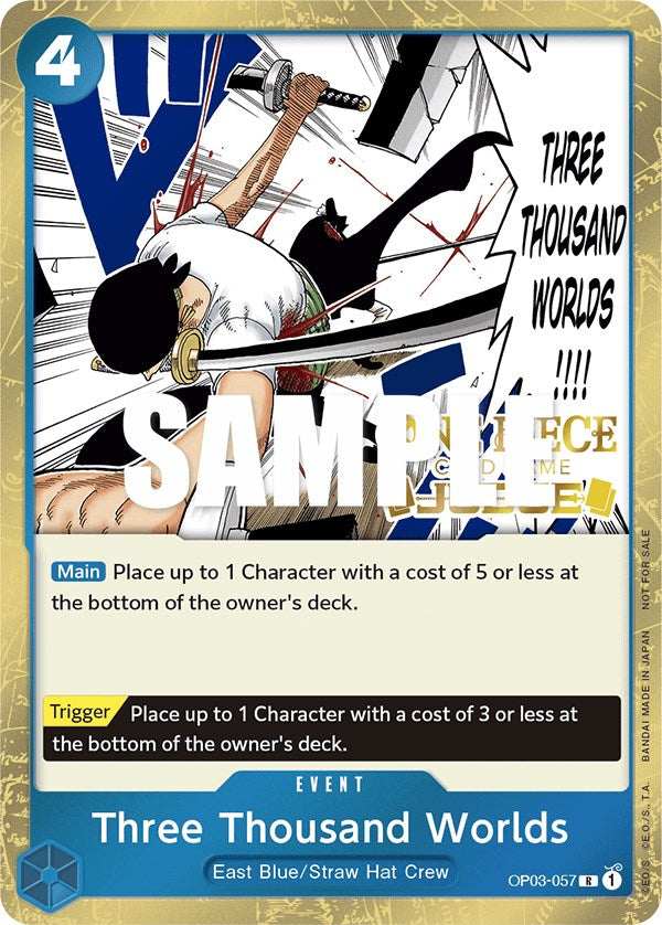 Three Thousand Worlds (Judge Pack Vol. 2) [One Piece Promotion Cards] | Event Horizon Hobbies CA