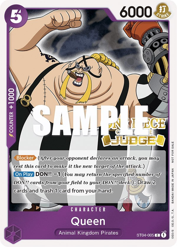 Queen (Judge Pack Vol. 2) [One Piece Promotion Cards] | Event Horizon Hobbies CA