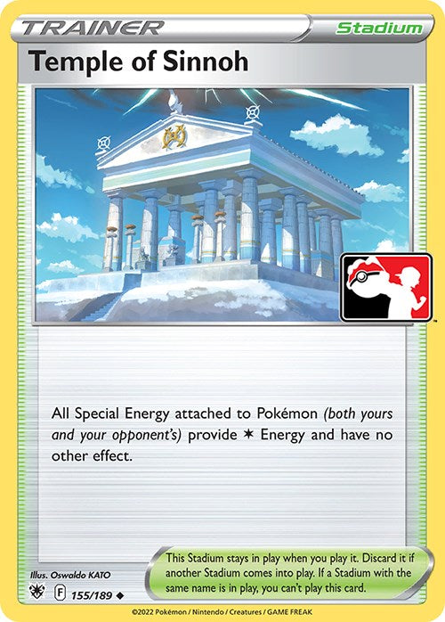 Temple of Sinnoh (155/189) [Prize Pack Series Three] | Event Horizon Hobbies CA