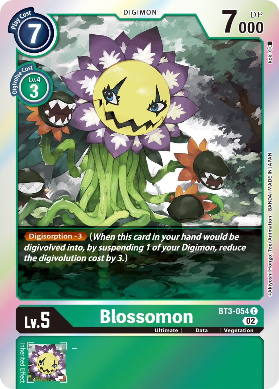 Blossomon [BT3-054] [Resurgence Booster] | Event Horizon Hobbies CA