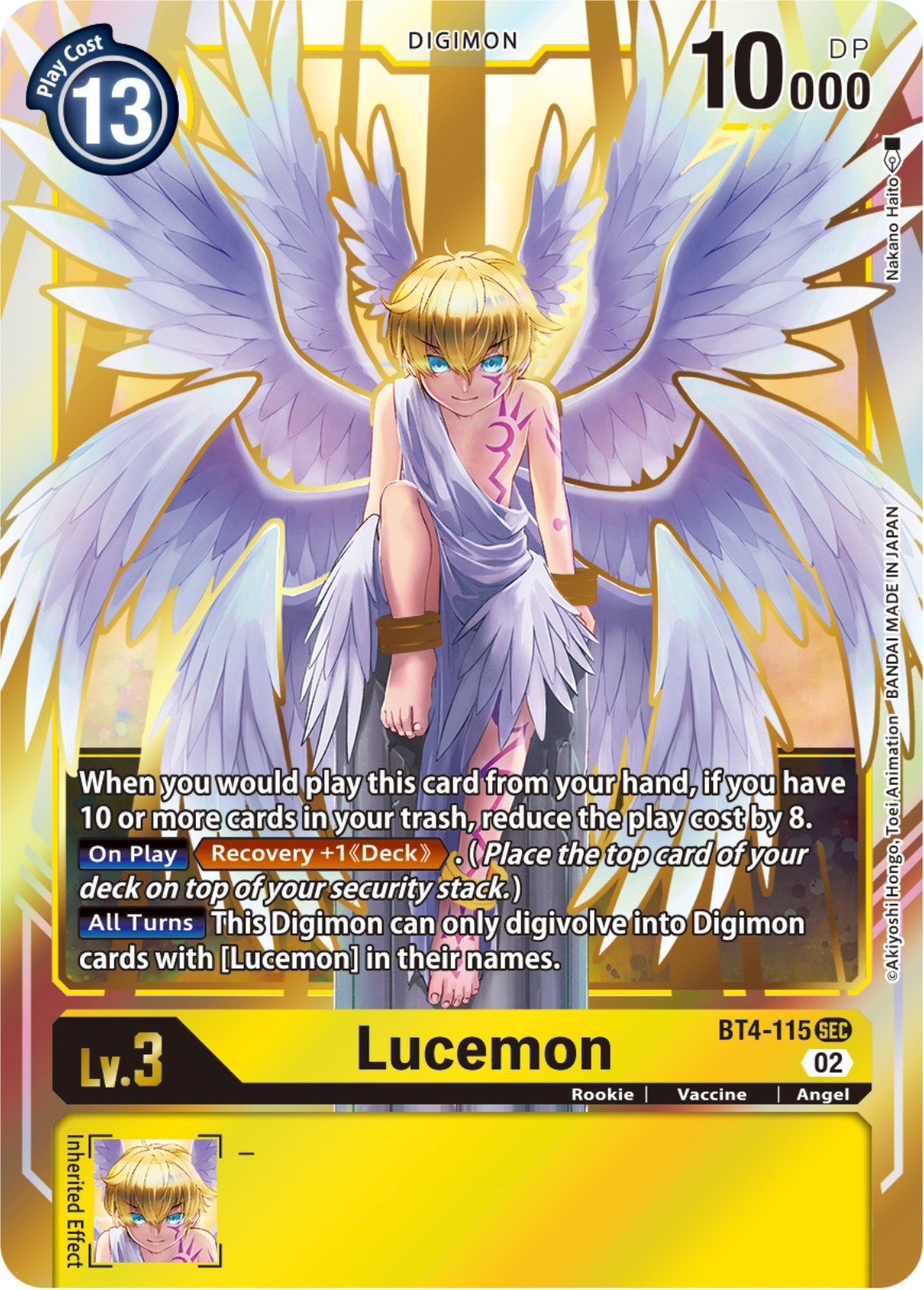 Lucemon [BT4-115] (Resurgence Booster Reprint) [Resurgence Booster] | Event Horizon Hobbies CA