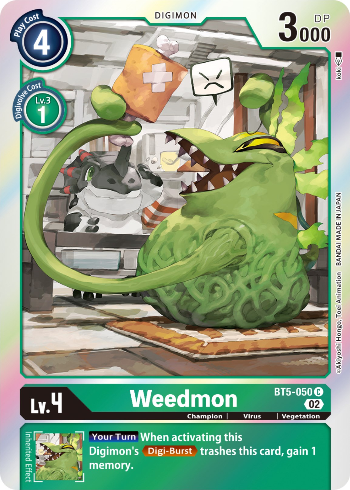 Weedmon [BT5-050] [Resurgence Booster] | Event Horizon Hobbies CA