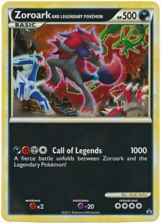 Zoroark and Legendary Pokemon (Jumbo Card) [Miscellaneous Cards] | Event Horizon Hobbies CA