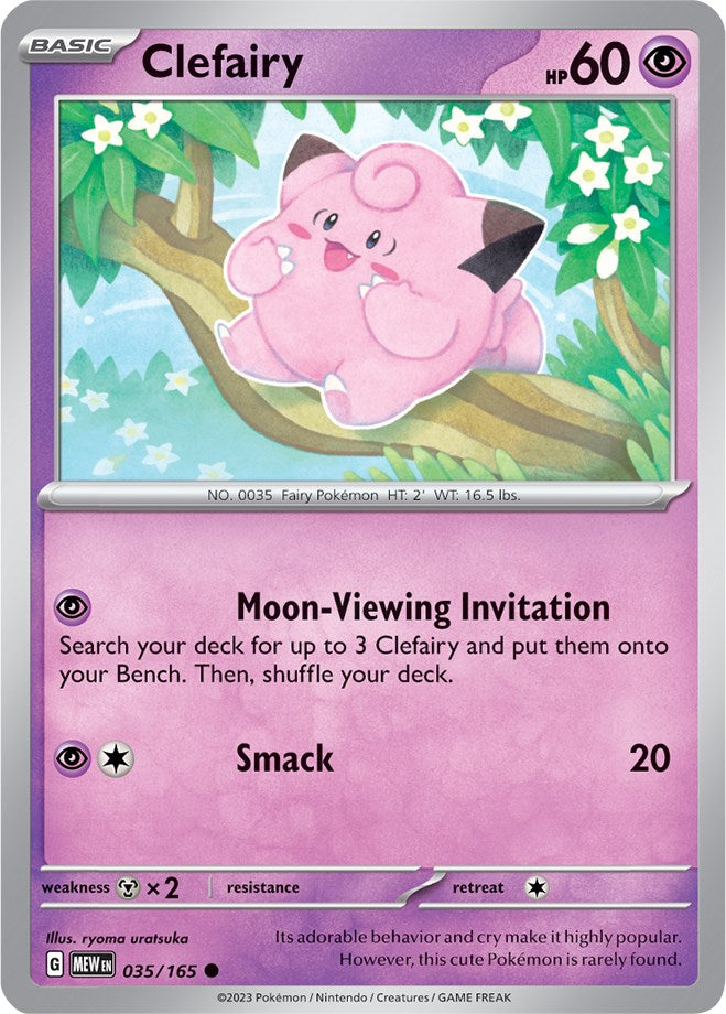 Clefairy (035/165) [Scarlet & Violet: 151] | Event Horizon Hobbies CA