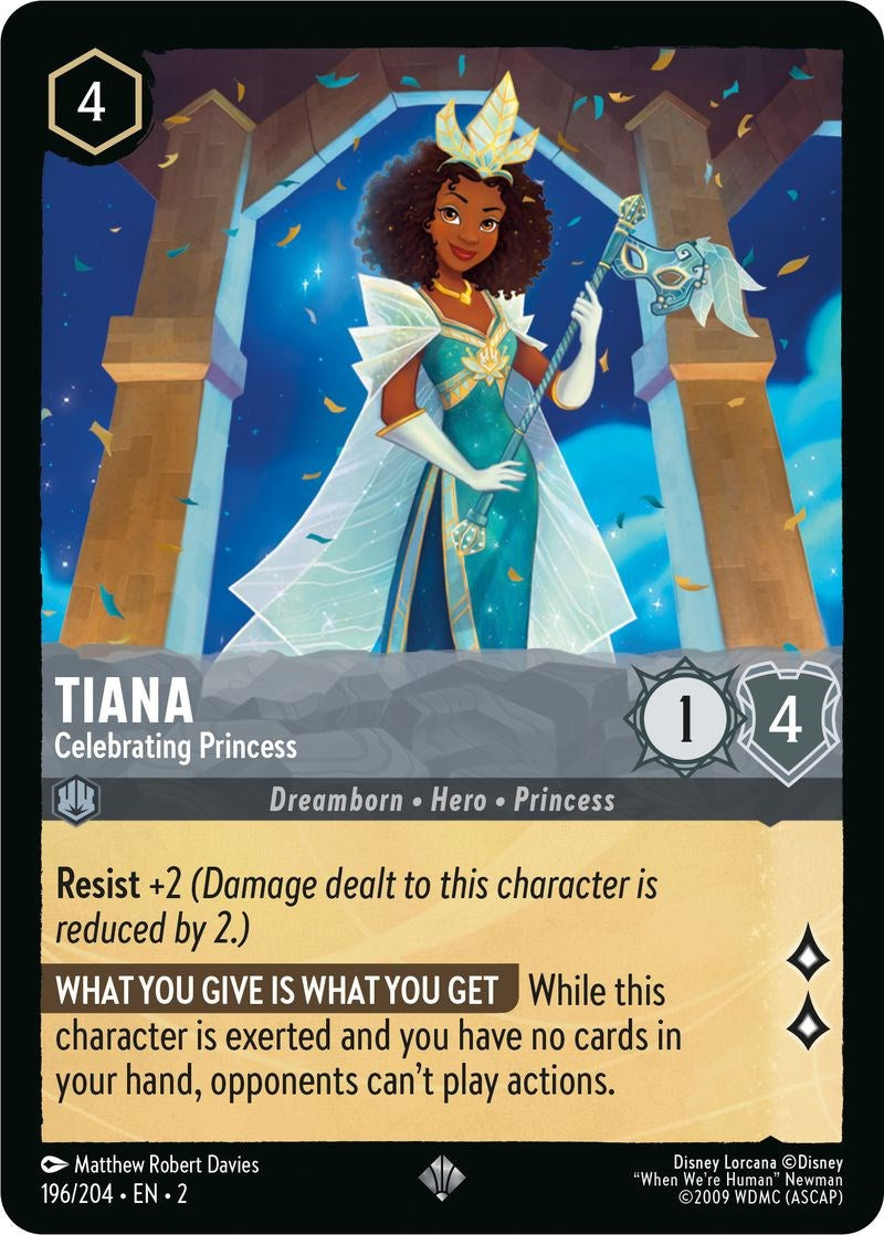 Tiana - Celebrating Princess (196/204) [Rise of the Floodborn] | Event Horizon Hobbies CA