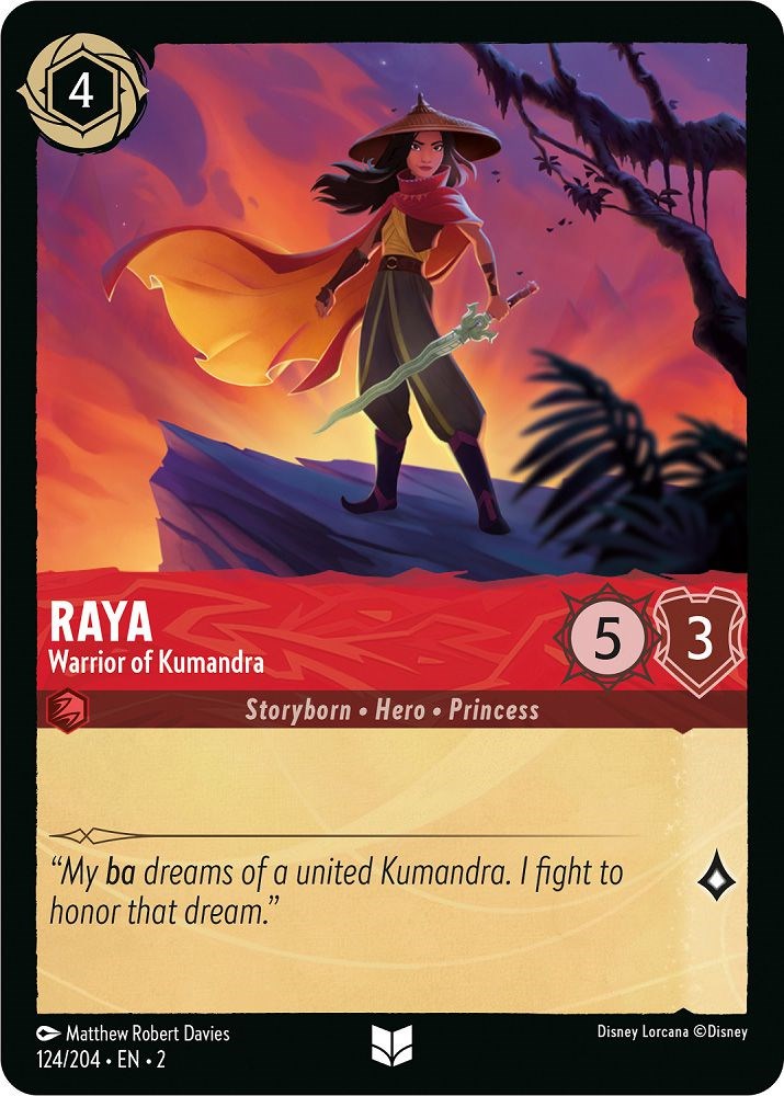 Raya - Warrior of Kumandra (124/204) [Rise of the Floodborn] | Event Horizon Hobbies CA