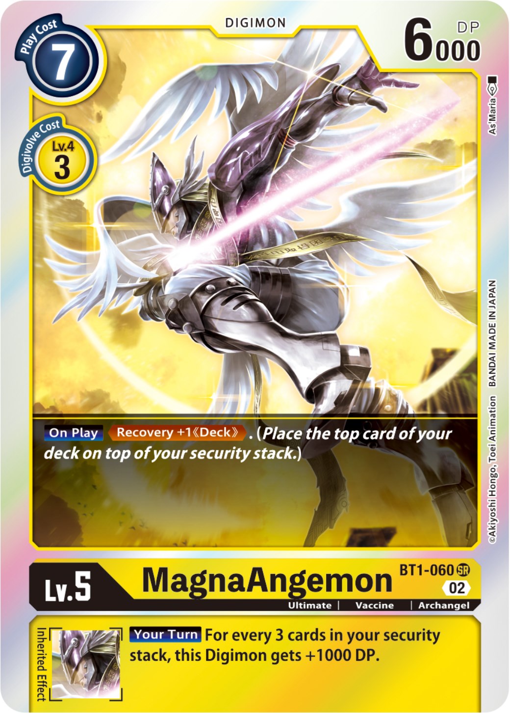 MagnaAngemon [BT1-060] (Resurgence Booster Reprint) [Resurgence Booster] | Event Horizon Hobbies CA